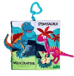 Книжка-игрушка шуршалка Дино ZT-SE-001181
